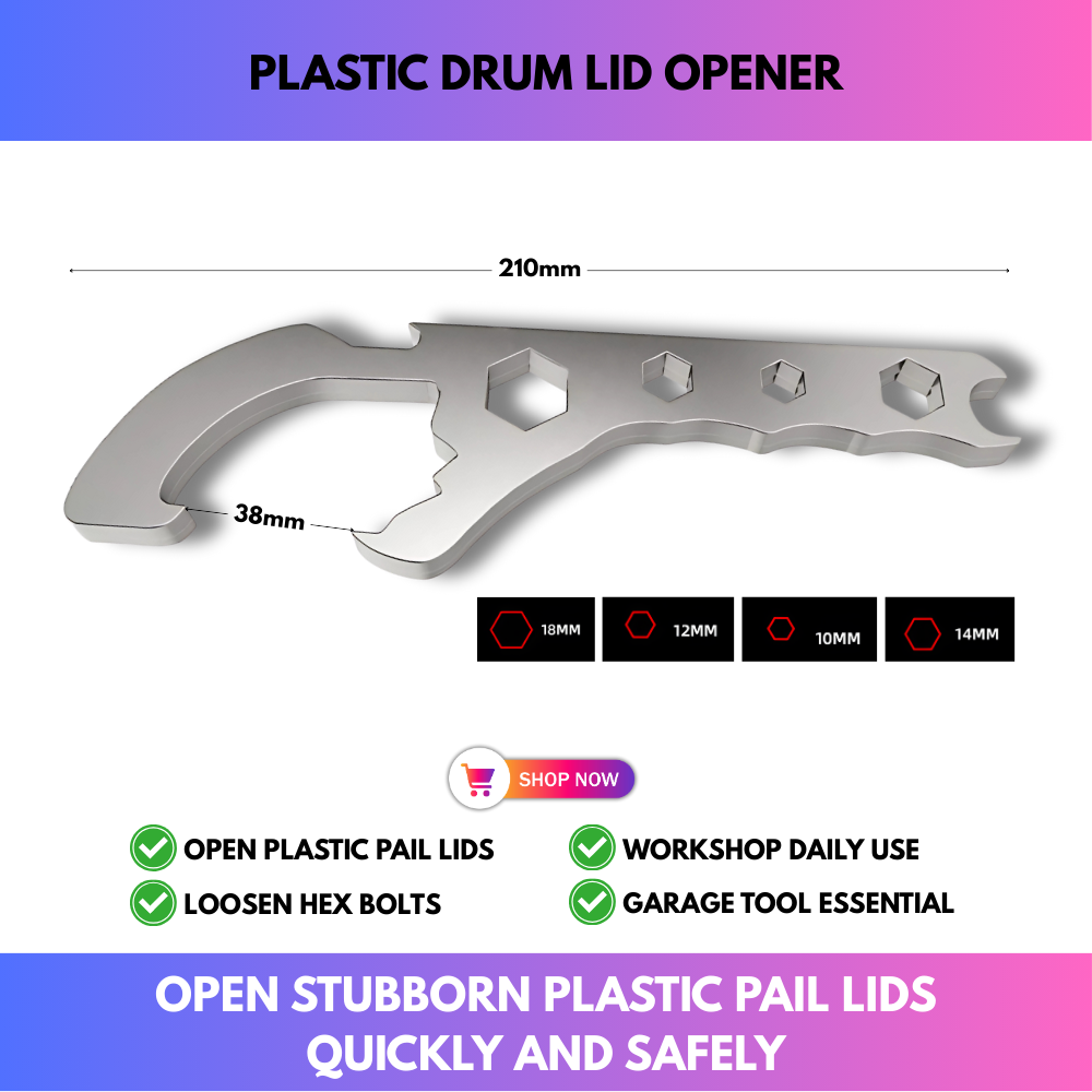 Plastic Drum Lid Opener