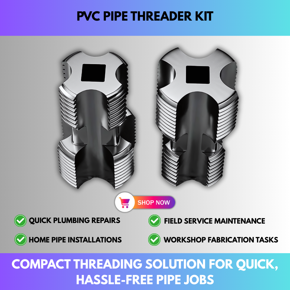 PVC Pipe Threader Kit