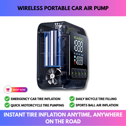 Wireless Portable Car Air Pump