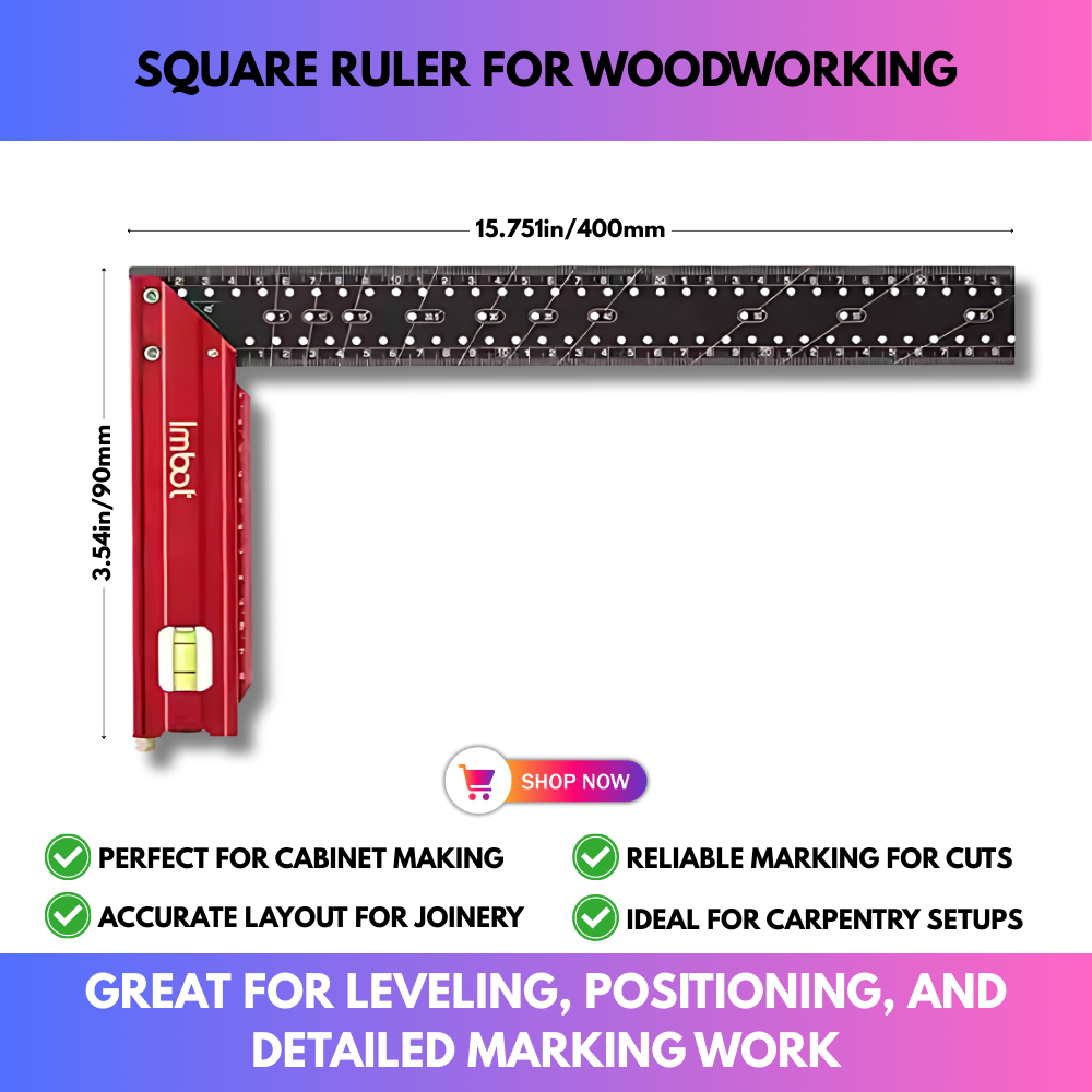 Square Ruler For Woodworking