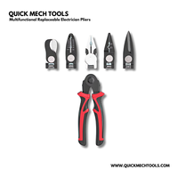 Multifunctional Replaceable Electrician Pliers