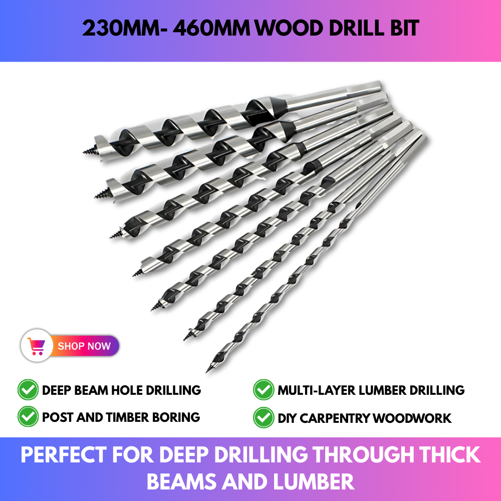 230mm- 460mm Wood Drill Bit
