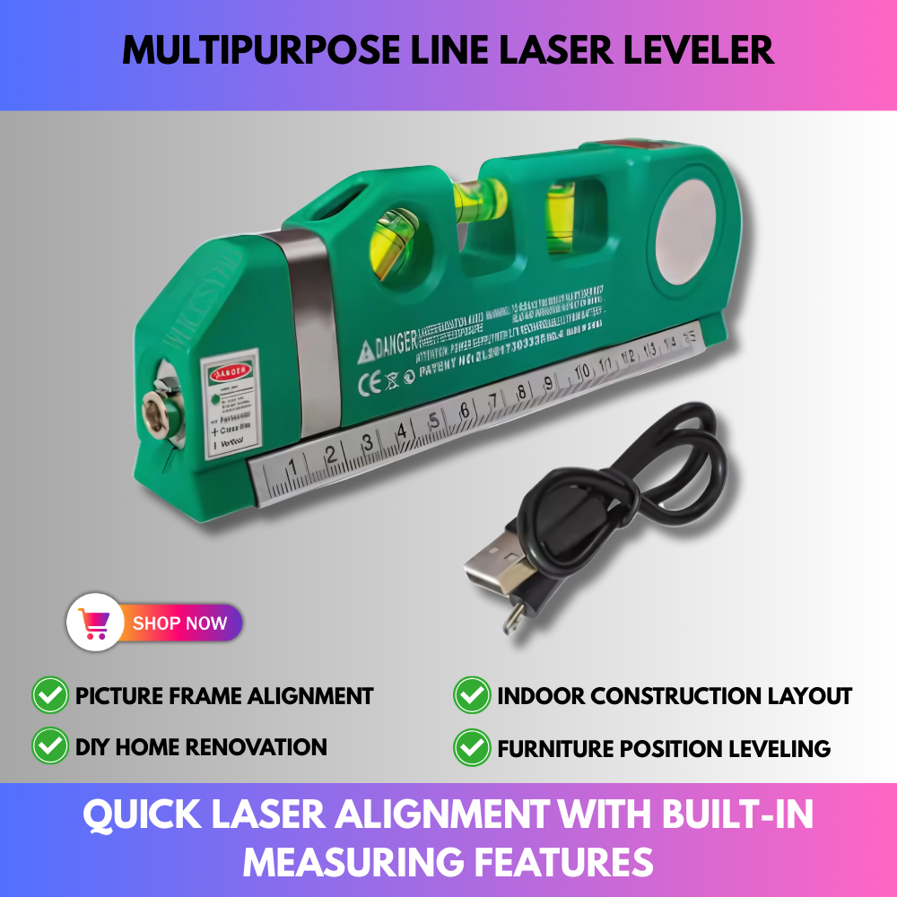 Multipurpose Line Laser Leveler