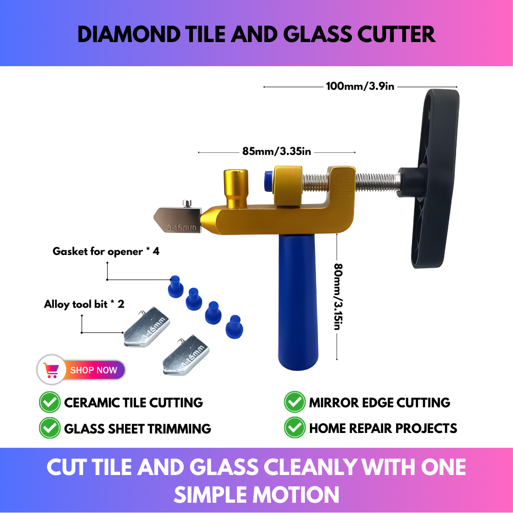 Diamond Tile And Glass Cutter