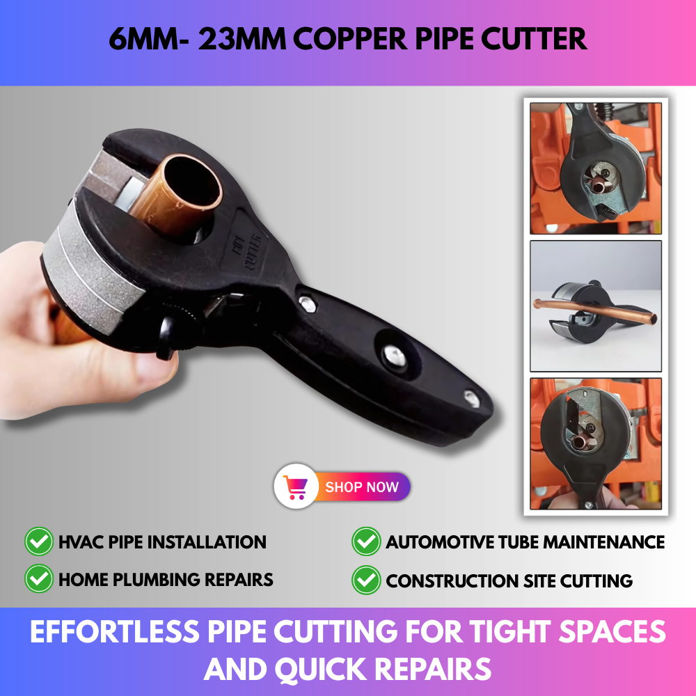 6mm- 23mm Copper Pipe Cutter
