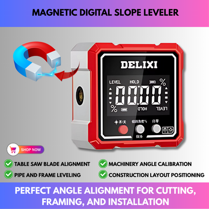 Magnetic Digital Slope Leveler