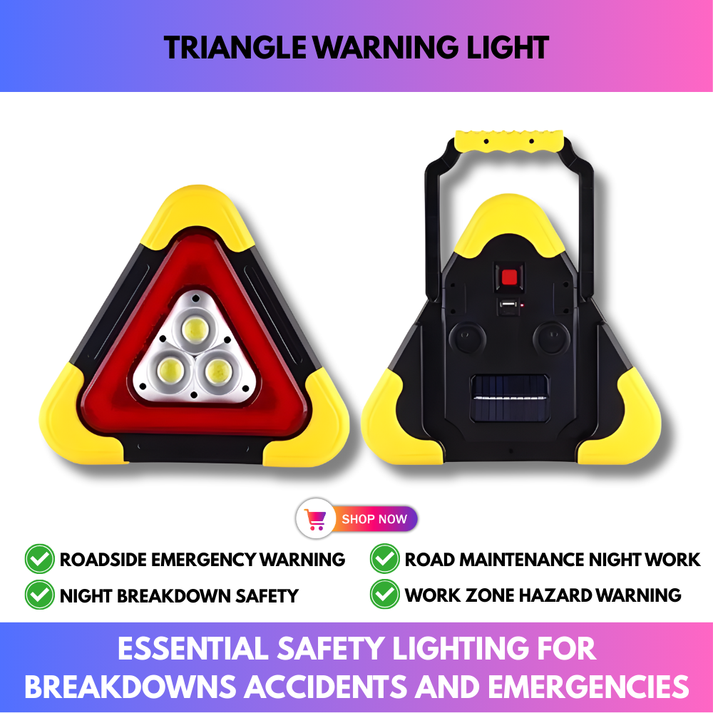 Triangle Warning Light