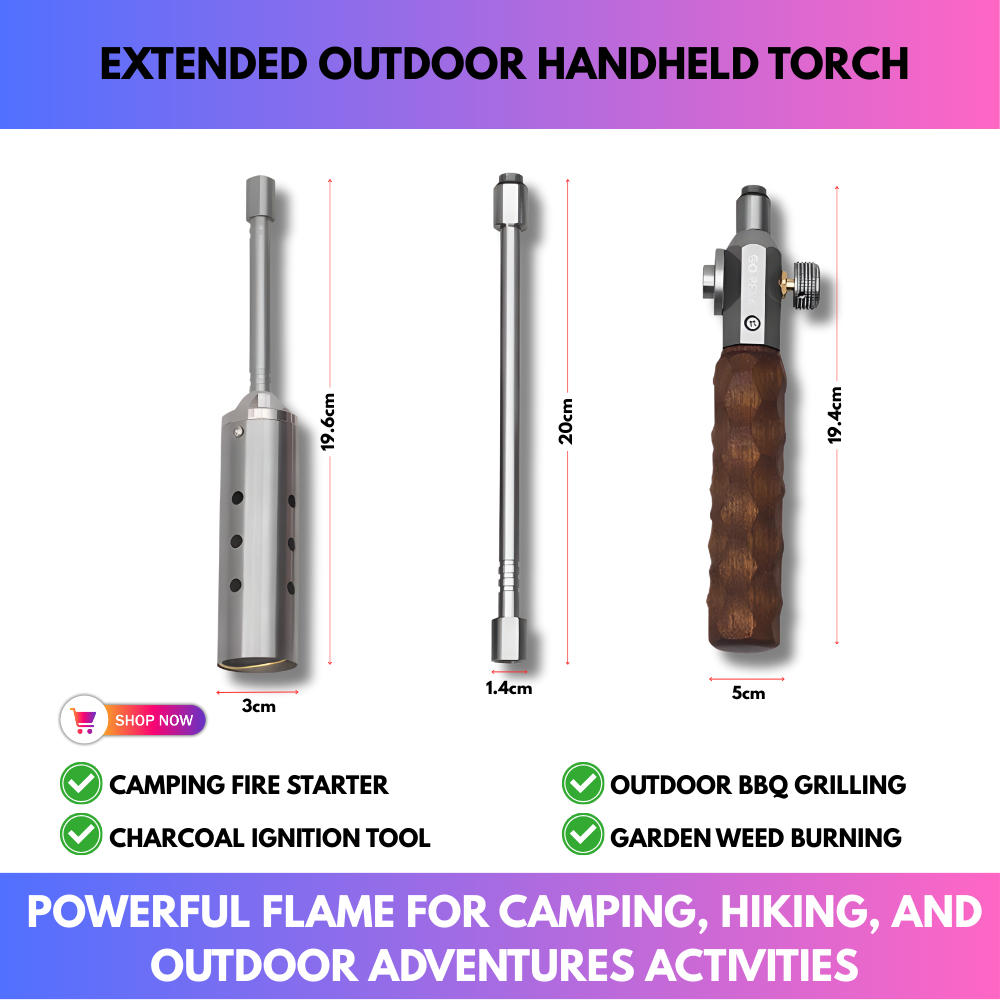 Extended Outdoor Handheld Torch