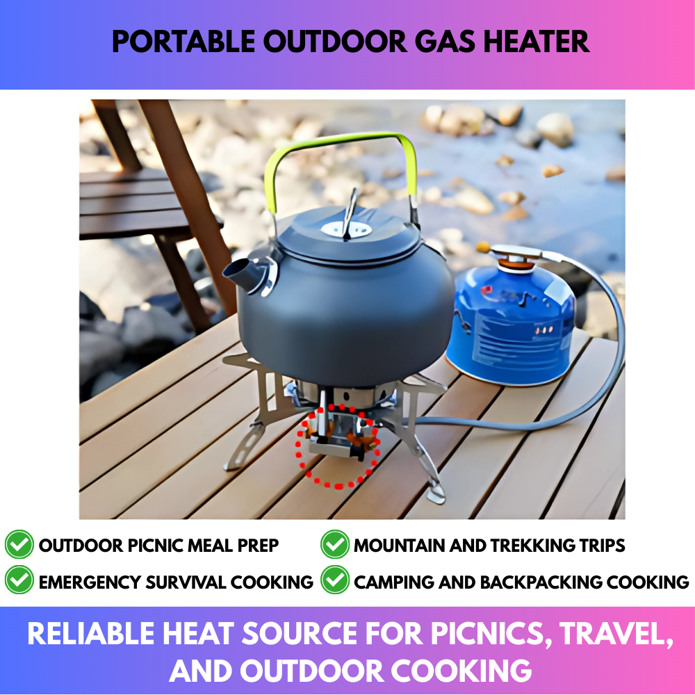 Foldable Outdoor Butane Burner