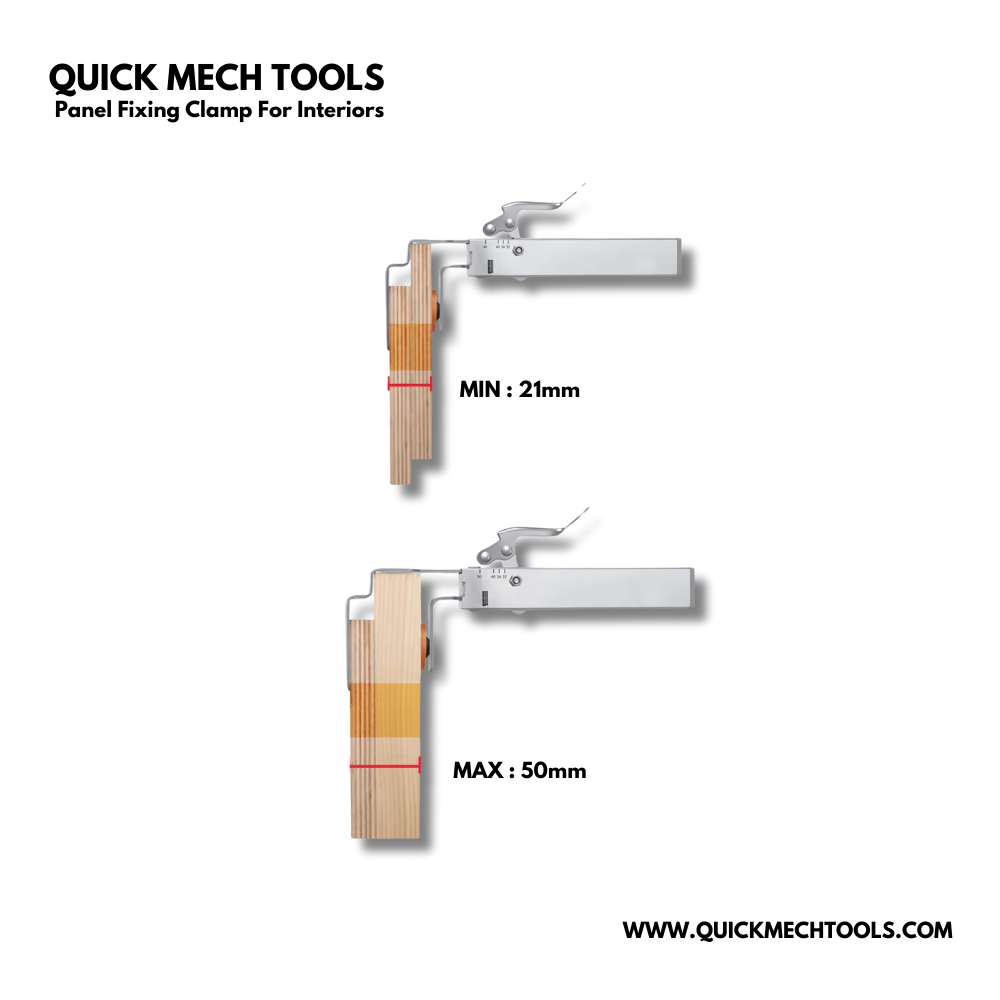 Panel Fixing Clamp For Interiors