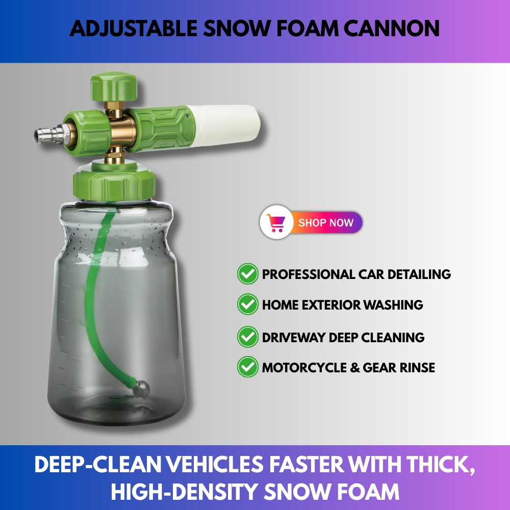 Adjustable Snow Foam Cannon