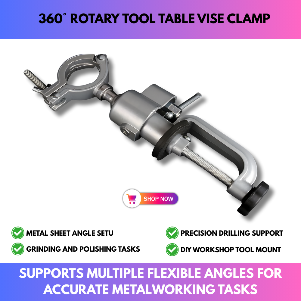 360° Rotary Tool Table Vise Clamp