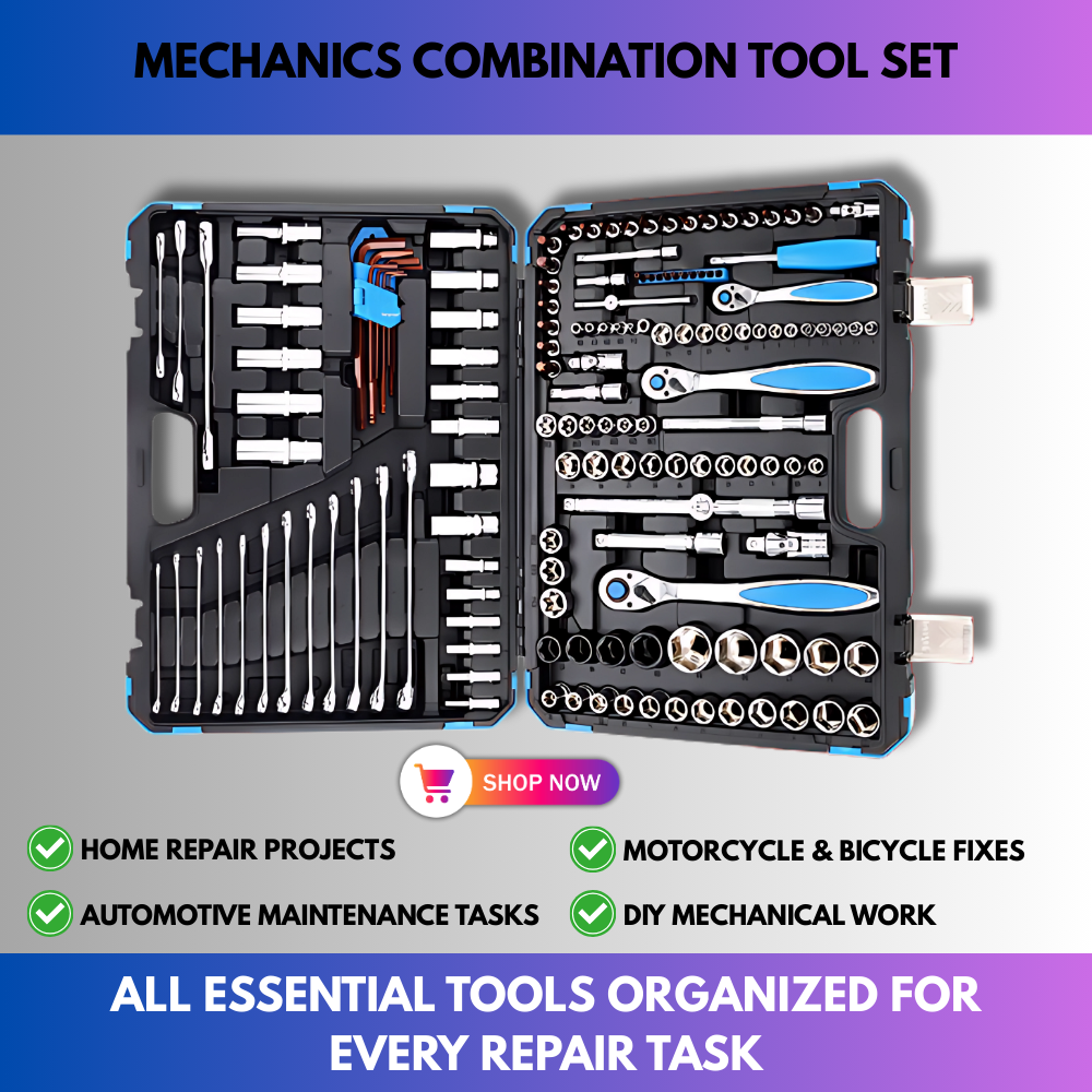 Mechanics Combination Tool Set