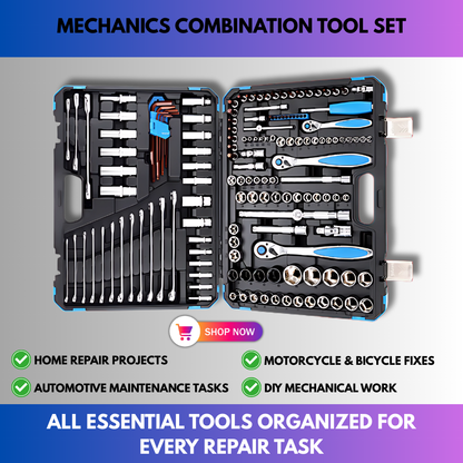 Mechanics Combination Tool Set