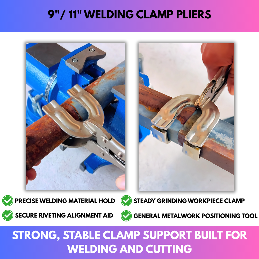 9"/ 11" Welding Clamp Pliers