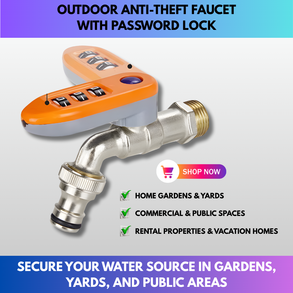 Outdoor Combination Lock Faucet