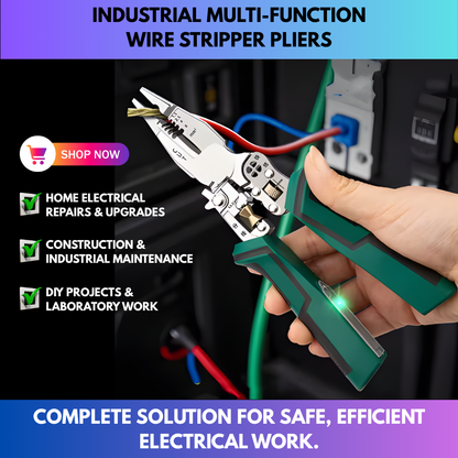 Industrial Multi-function Wire Stripper Pliers