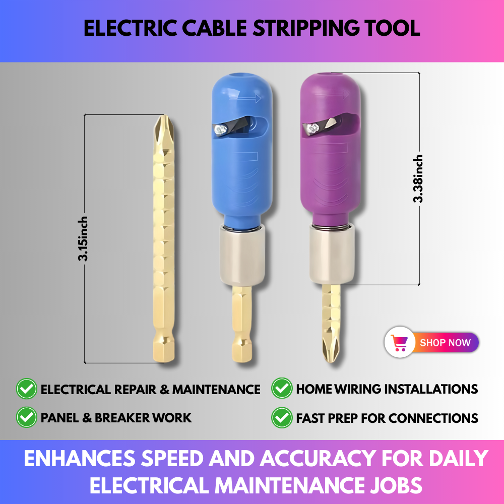 Electric Cable Stripping Tool