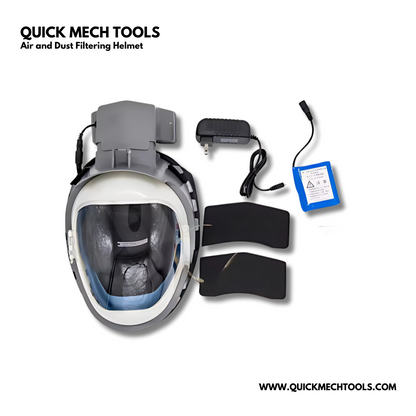 Air And Dust Filtering Helmet