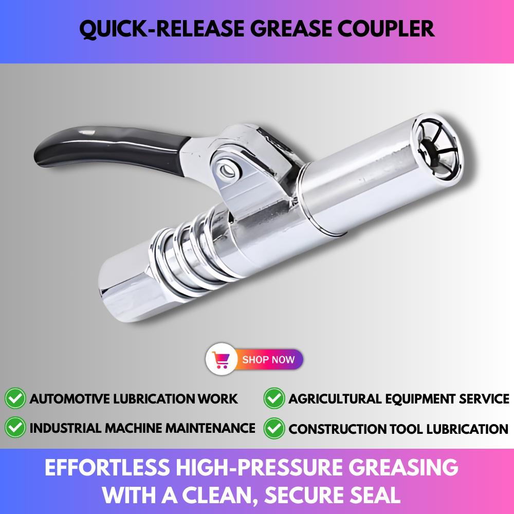 Quick-Release Grease Coupler