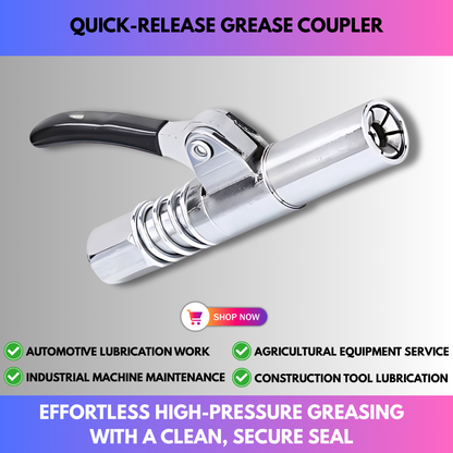Quick-Release Grease Coupler