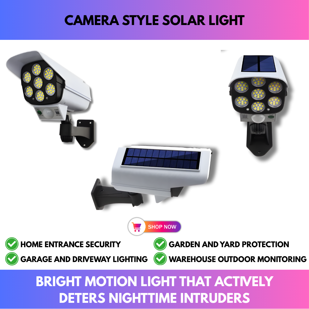 Camera Style Solar Light