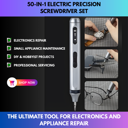 50-in-1 Electric Precision Screwdriver Set