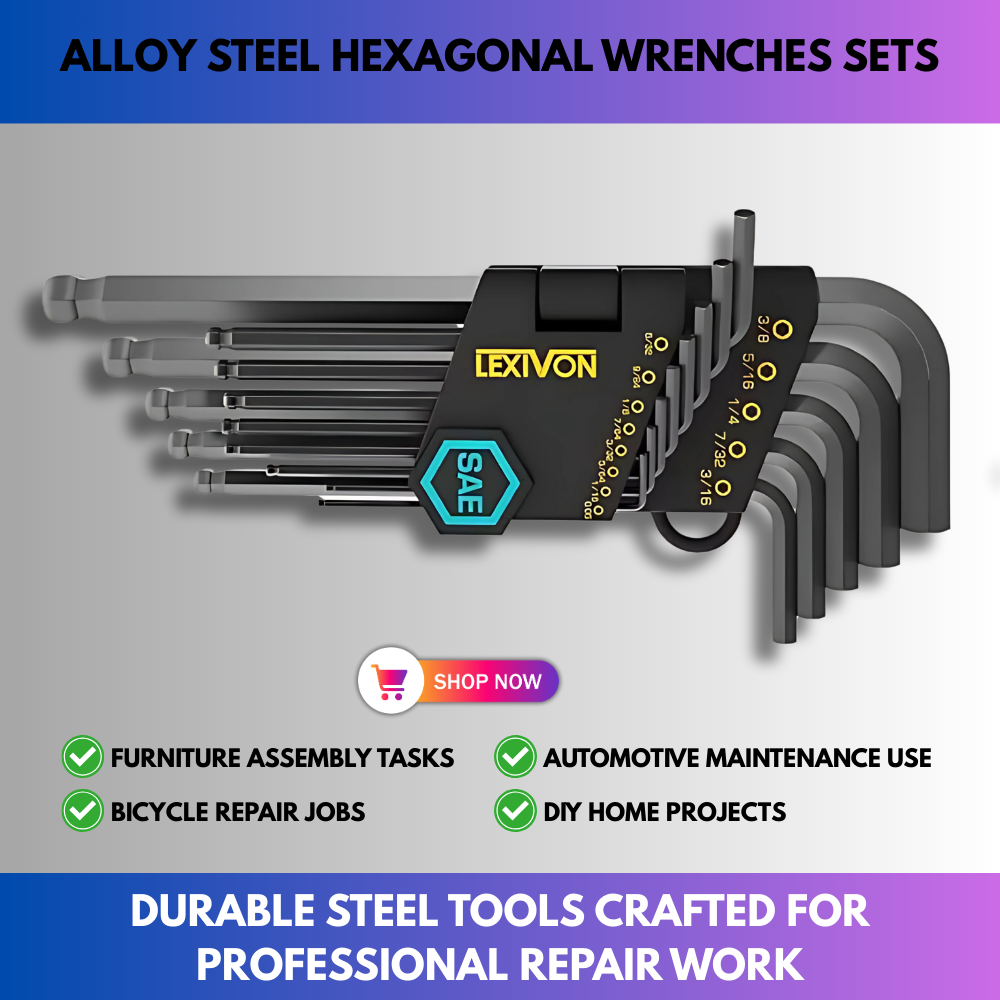 Alloy Steel Hexagonal Wrenches Sets