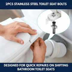 2Pcs Stainless Steel Toilet Seat Bolts view 5