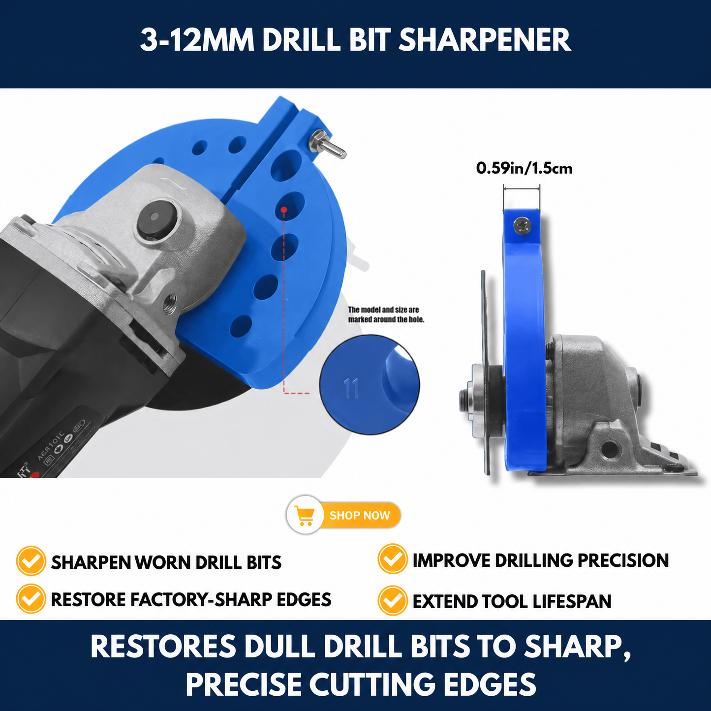 3-12mm Drill Bit Sharpener