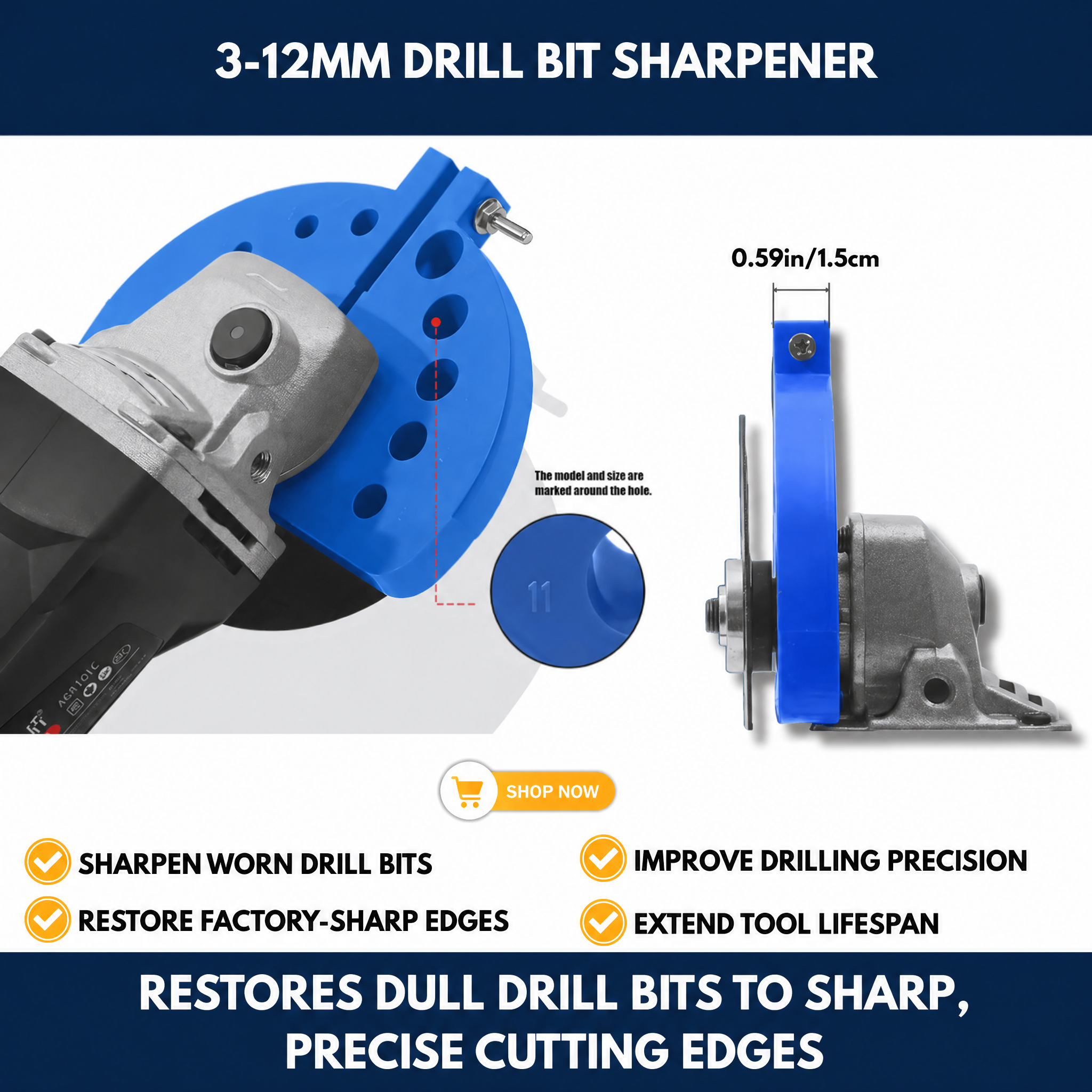 3-12mm Drill Bit Sharpener