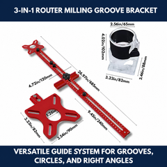 3-in-1 Router Milling Groove Bracket view 5