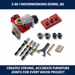 3-in-1 Woodworking Dowel Jig view 4