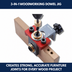 3-in-1 Woodworking Dowel Jig view 5