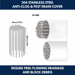 304 Stainless Steel Anti-Clog & Pest Drain Cover view 7