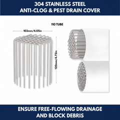 304 Stainless Steel Anti-Clog & Pest Drain Cover view 8