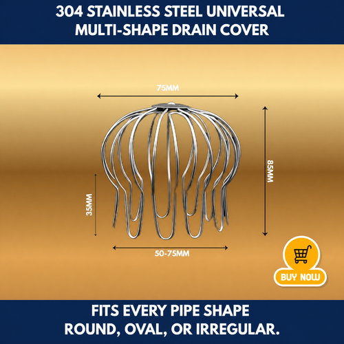 304 Stainless Steel Universal Multi-Shape Drain Cover