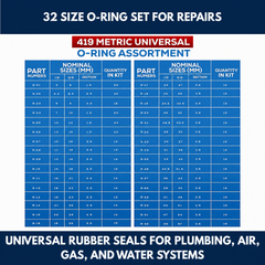 32 Size O-Ring Set for Repairs view 6