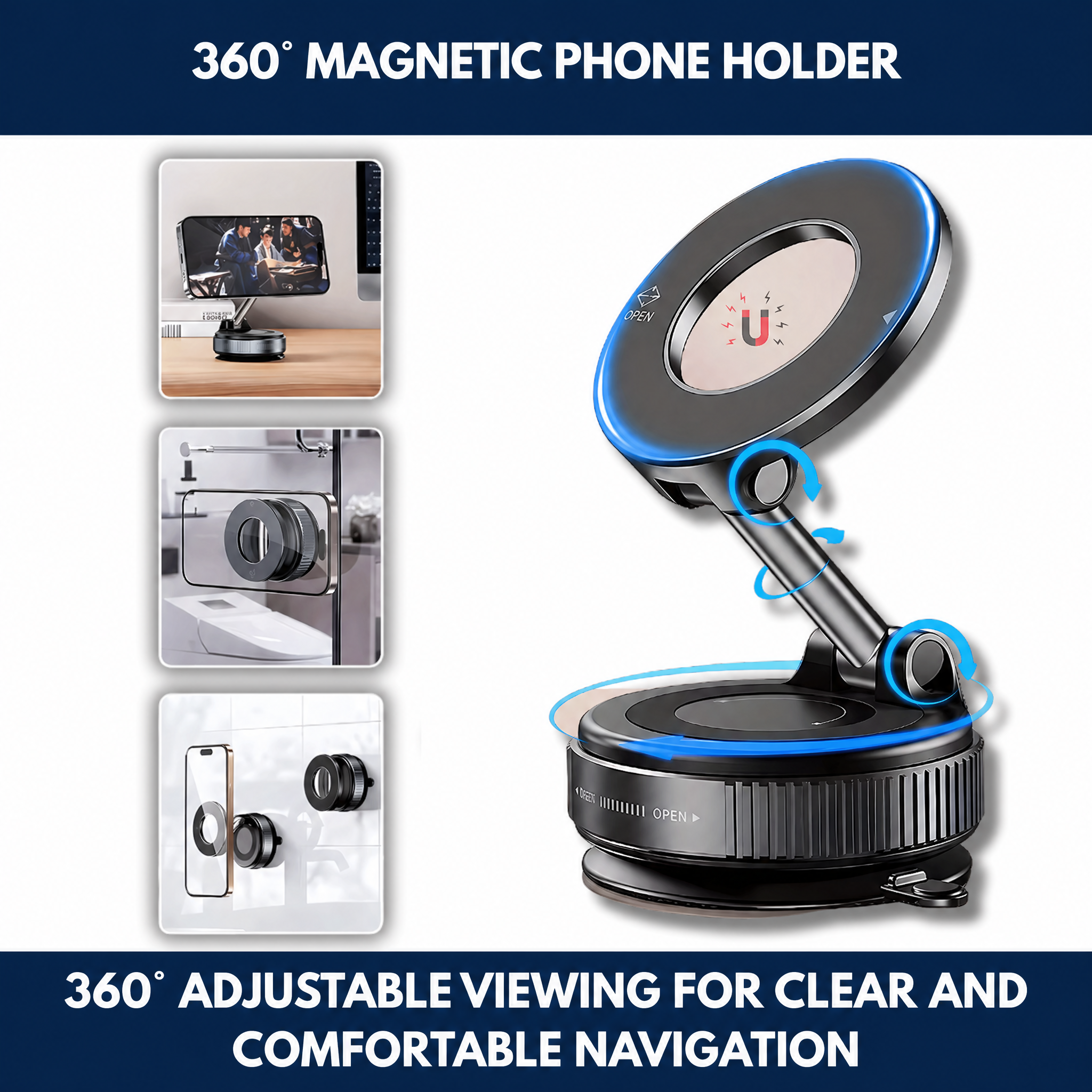 360° Magnetic Phone Holder