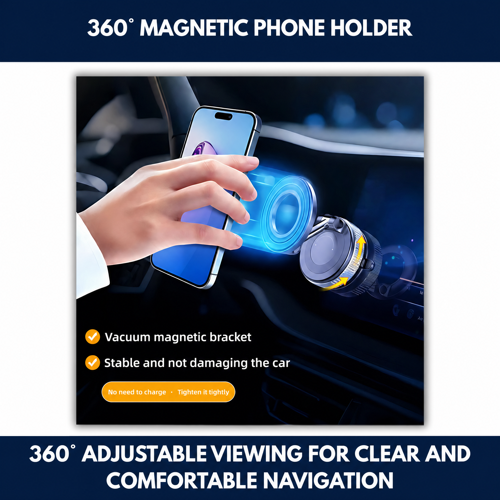 360° Magnetic Phone Holder
