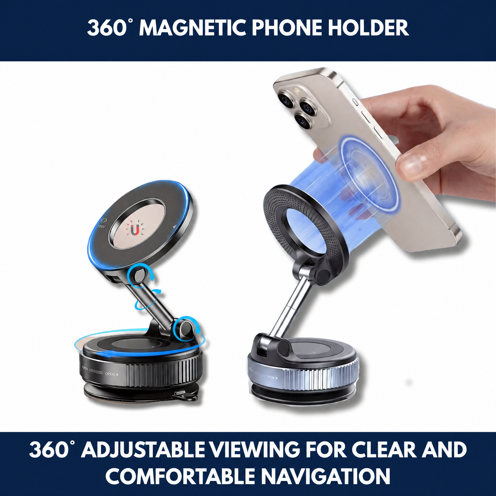 360° Magnetic Phone Holder