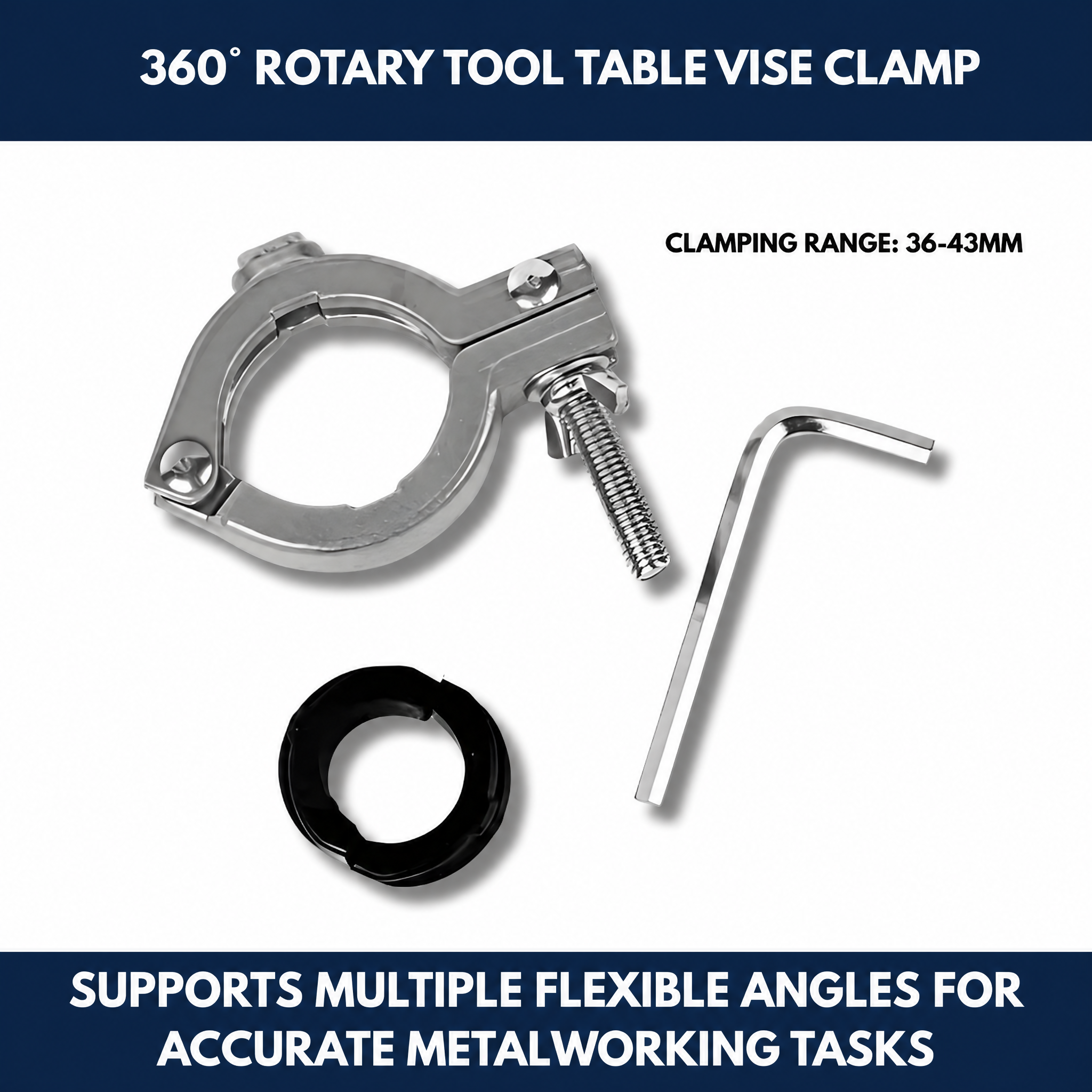 360° Rotary Tool Table Vise Clamp