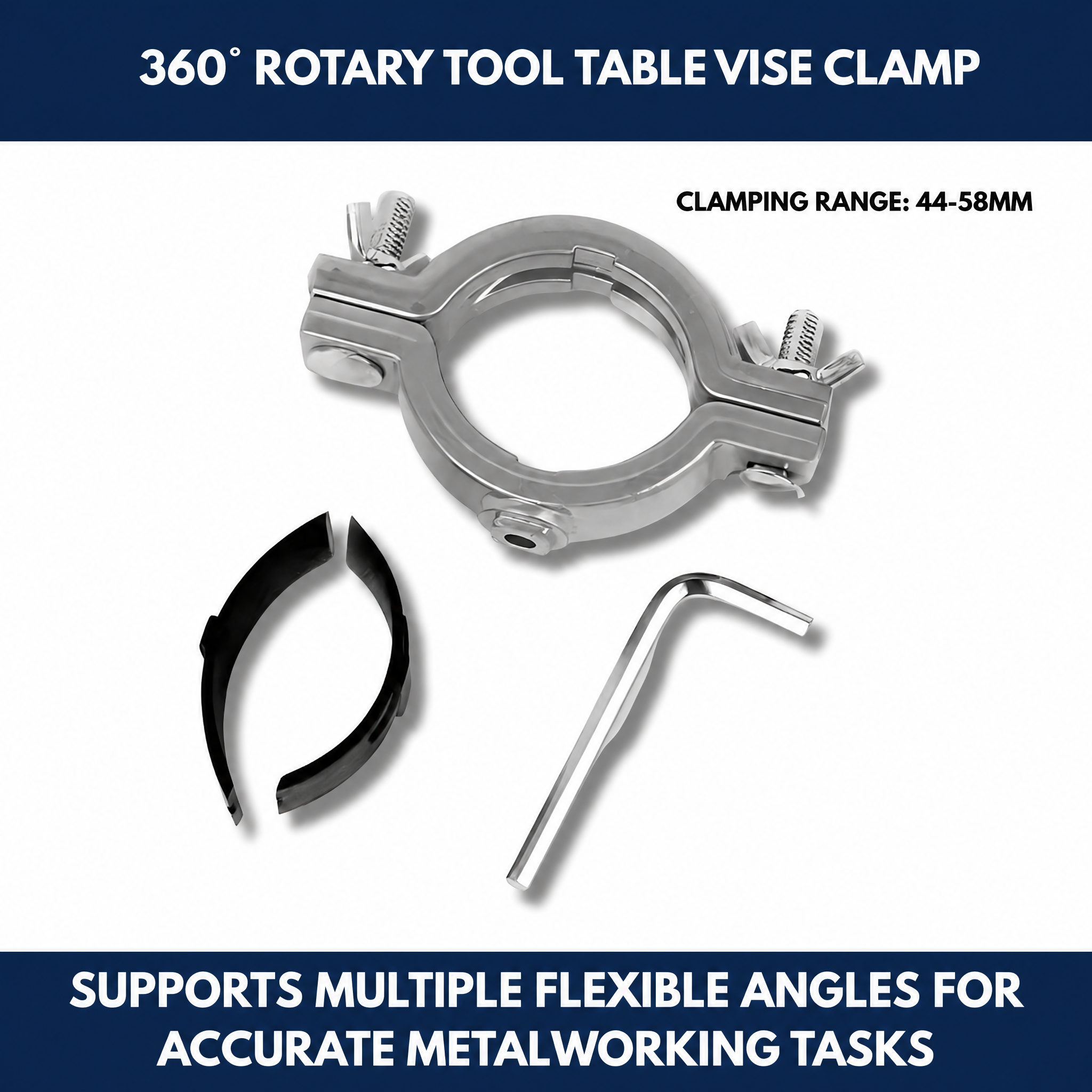 360° Rotary Tool Table Vise Clamp
