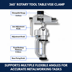 360° Rotary Tool Table Vise Clamp view 5