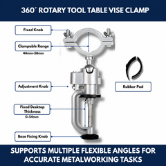 360° Rotary Tool Table Vise Clamp view 6