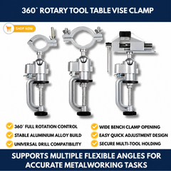360° Rotary Tool Table Vise Clamp view 8