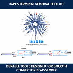 36Pcs Terminal Removal Tool Kit view 4