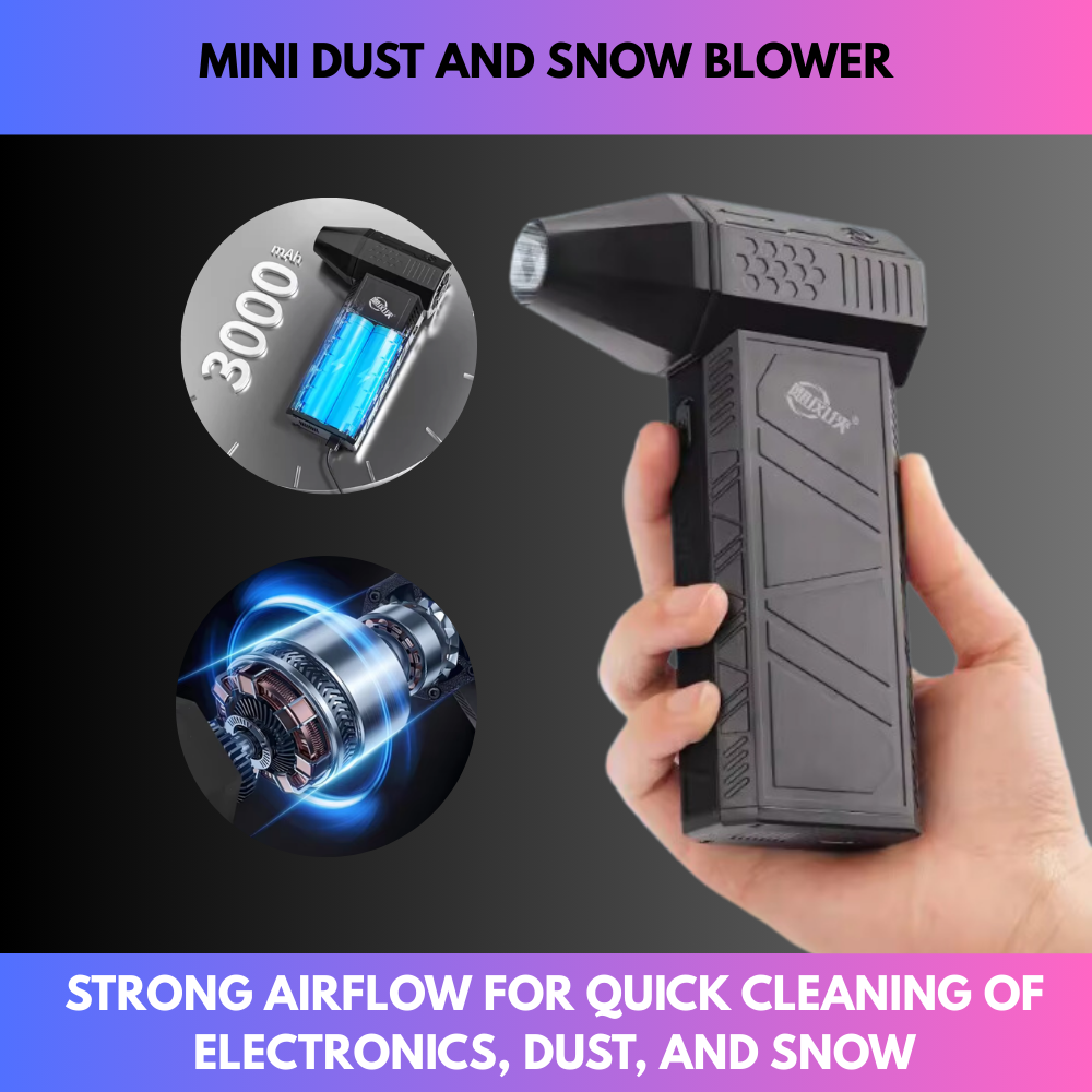 Mini Dust And Snow Blower