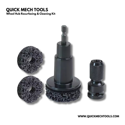 Wheel Hub Resurfacing & Cleaning Kit – Rust Removal Tool for Brake Disc & Rotor de