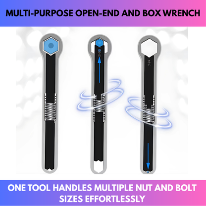 Multi-Purpose Open-End And Box Wrench